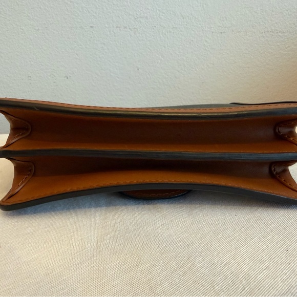 Louis Vuitton Mini Dauphine Black and Brown Leather Bag - Picture 3 of 7